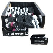 Wholesale - 6pk SUPER SOFT MARLED CREW SOCKS STEVE MADDEN C/P 24, UPC: 731351259174